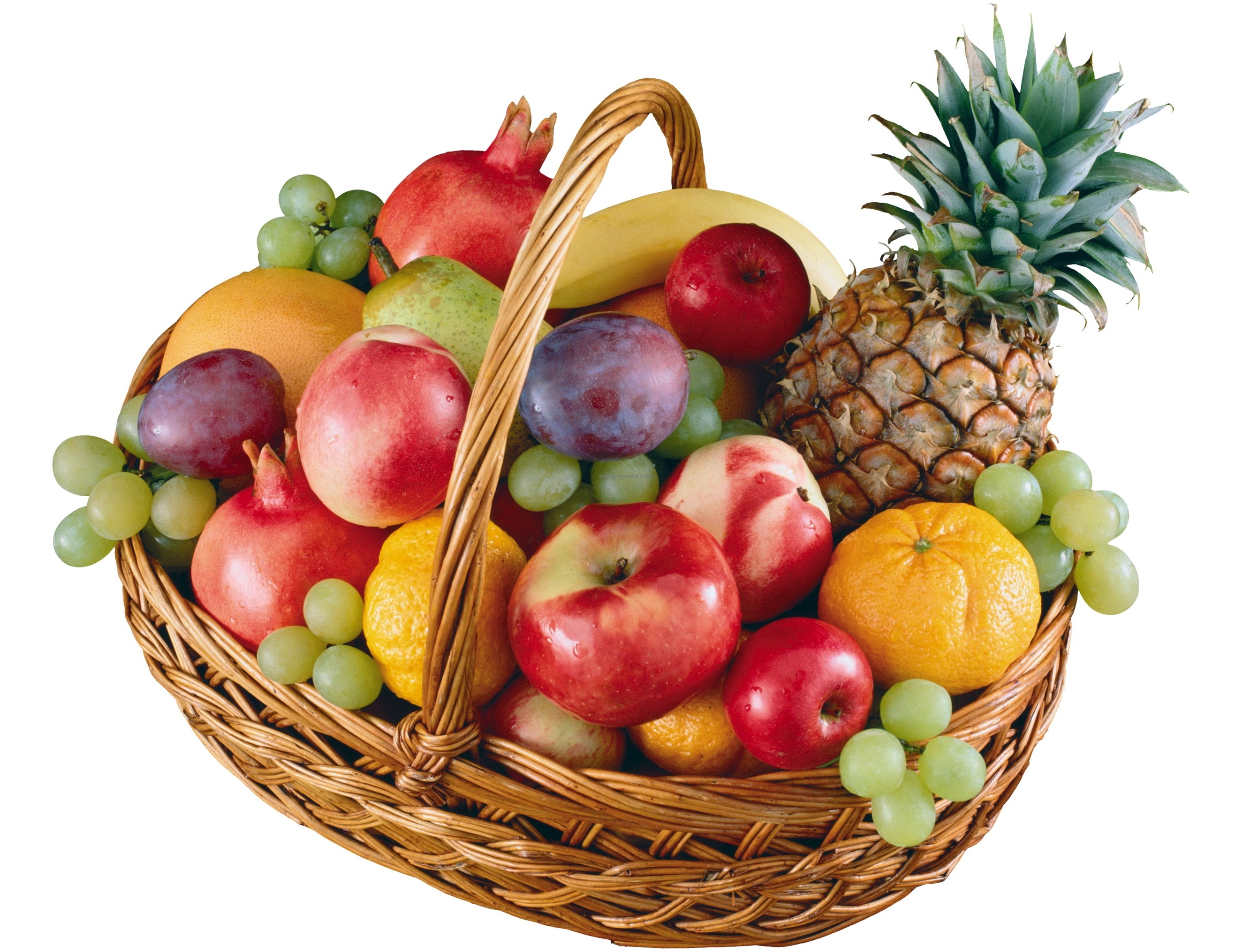 Fruits In Basket Images - Printable Template Calendar