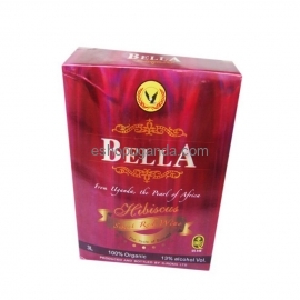 Bella Hibiscus Sweet Red Wine Box - 13% Alc – 3Litre