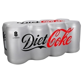 DIET COKE 8X330ml