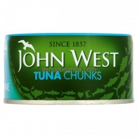 JohnWest tuna chunks (130g drained 185 can)