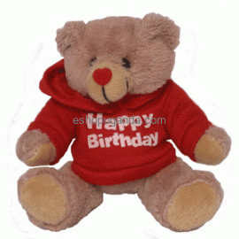 Birthday message bear