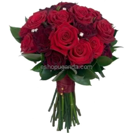 Matt Red Rose Bouquet.