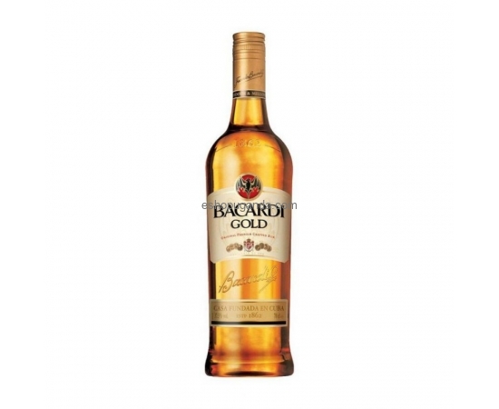 1 Litre Bacardi Gold Premium Blend Rum