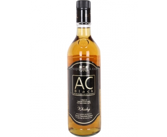 AC Black Whisky- 750ml