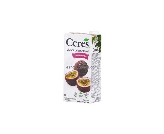 Ceres 100% juice passion fruit 1 litre