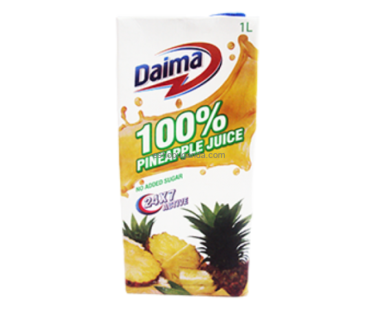 Daima 100% pineapple juice 1 litre