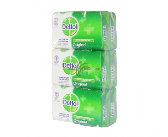 Dettol Anti-Bacteria Original Bath Soap -Half Dozen