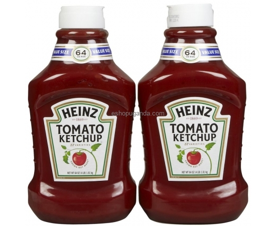HEINZ Tomato Ketchup Pack Squeeze Bottle 1.25kg Twin Pack
