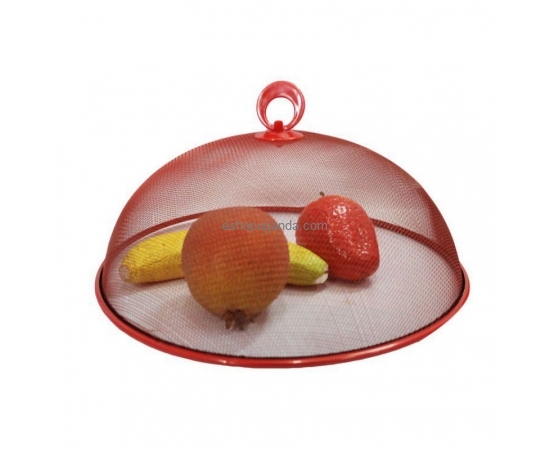 Mesh Food Protector Dome - Red