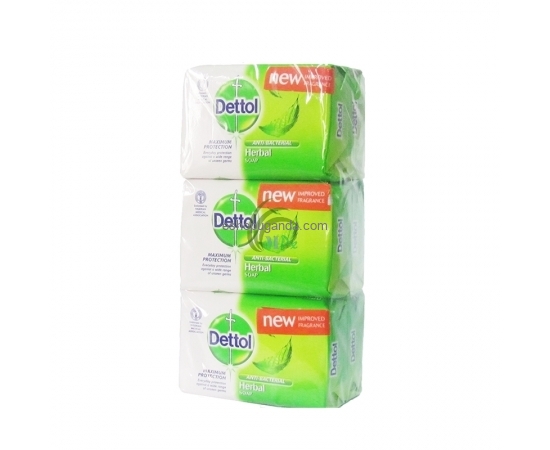 Pack Of 6 Dettol Herbal Bathing Soap