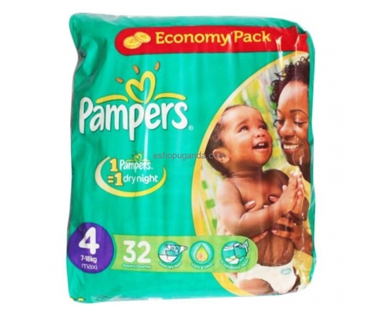 Pampers Large 32 Diapers Economy Pack