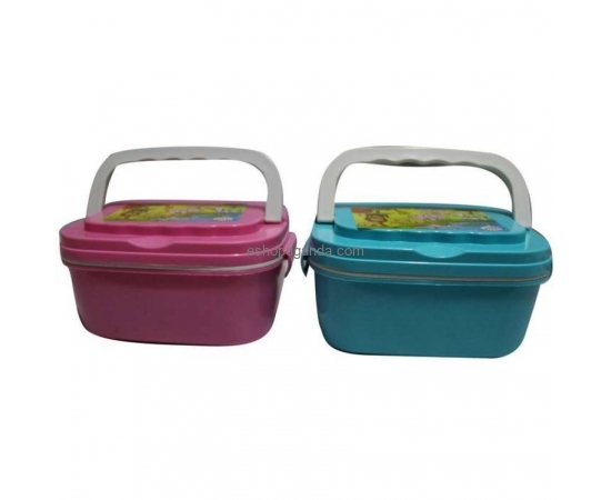 Set Of Two Kids Plastic Food Containers
