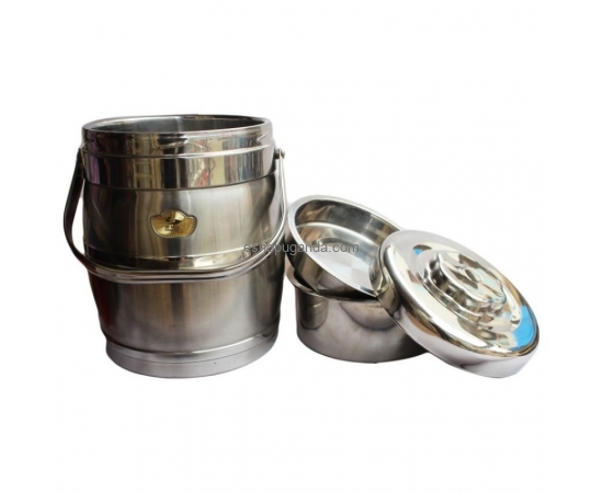 Stainless Steel 2.8 Litre Food Carrier
