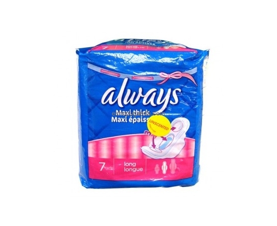 Always maxi thick extra long pads 8 count