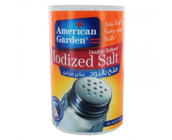 American Garden  refined iodized salt 737gms