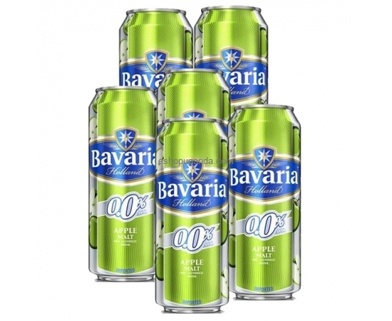 Bavaria 0% Apple Carton (24 x 500ml)