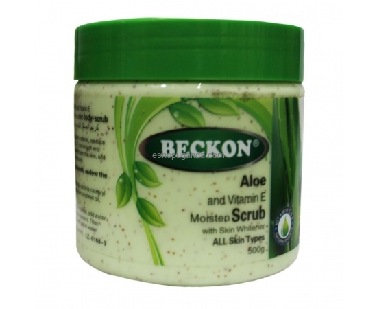 Beckon Aloe, Vitamin E Moisten Scrub 500g