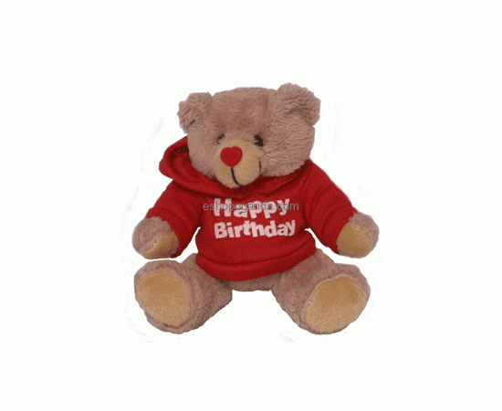 Birthday message bear