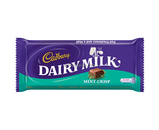 Cadbury Dairy Milk Mint Crisp 80g