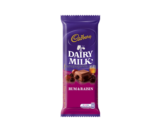 Cadbury's Dairy Milk Rum and Raisin 80g