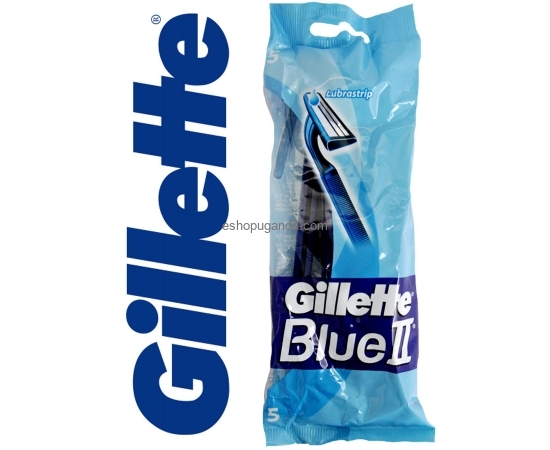 Gillette Blue II Pivot Head Disposable Razors 5pk