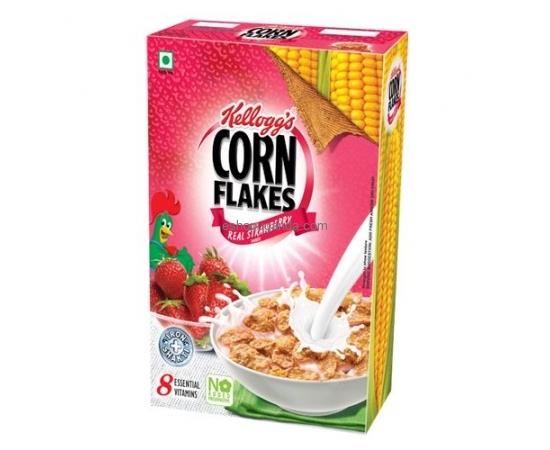 Kelloggs Corn Flakes Real Strawberry 275 gm