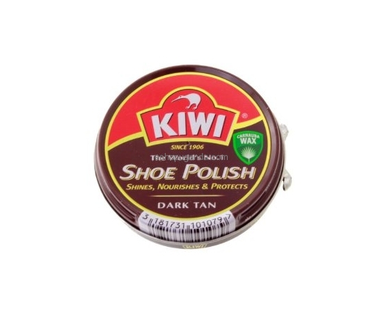 Kiwi Dark Tan Shoe Polish  50ml