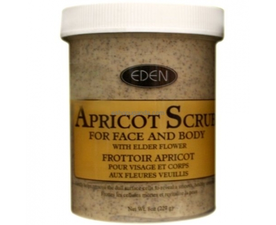 Kuza Apricot scrub for face and body 227g