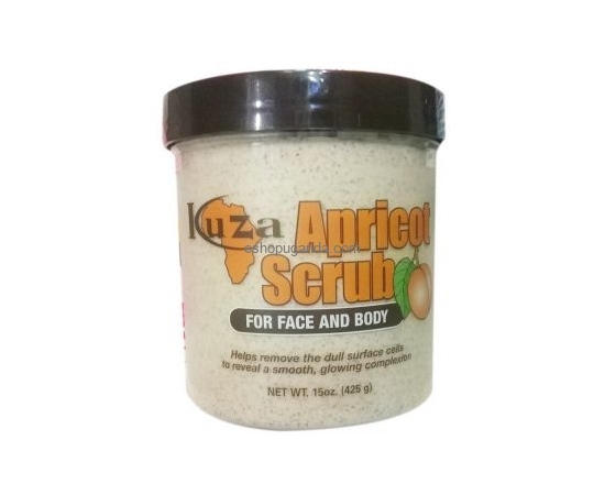 Kuza Apricot scrub for face and body 425g