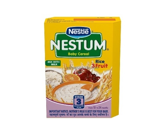 Nestlé NESTUM Infant Cereal StaNestlé NESTUM Infant Cereal Stage-3  Rice and fruits.ge-3  Rice