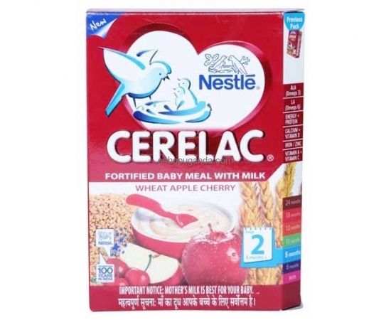 Nestle Cerelac Wheat Apple Cherry (Stage 2) 300g