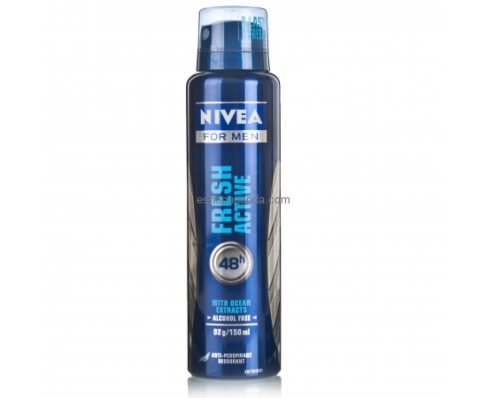 Nivea for men fresh active deodorant spray 150ml