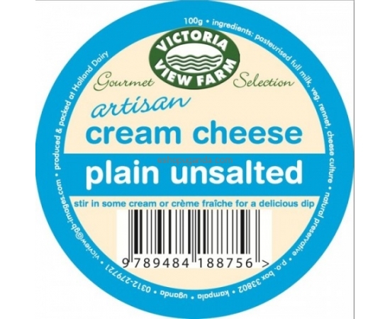 Plain Unsalted Cream Cheese (100g)