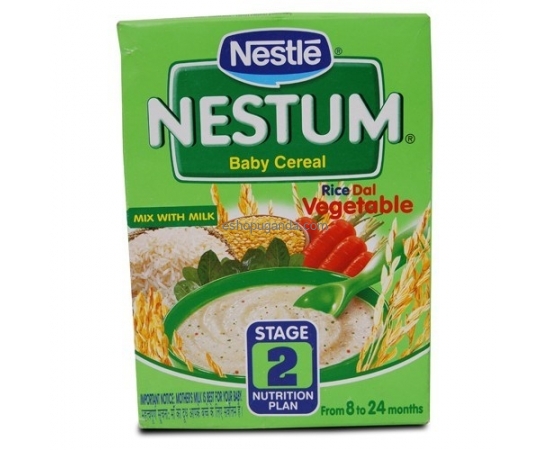 Stage 2 Nestle Nestum Baby Cereal Rice Dal Vegetable