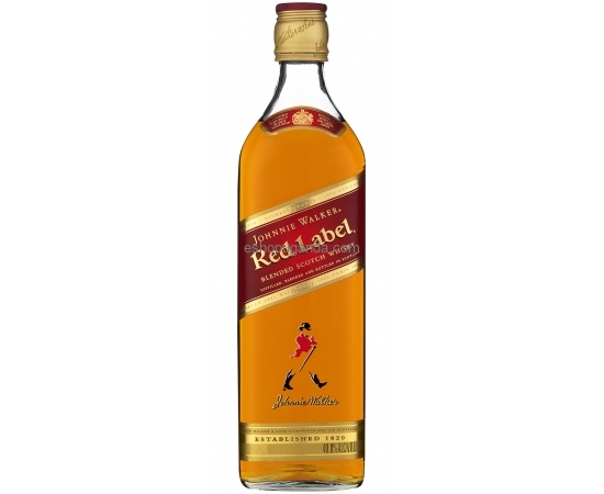 (375ml x 24 bottles)   Johnnie walker red label carton