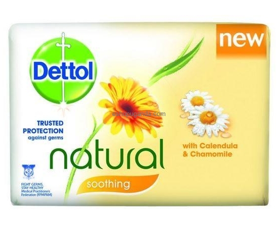 ​Natural soothing Dettol soap (90 grams)